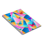 Origami Kaleidoskop Notizblock (Rechte Seite)