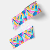 Origami Kaleidoskop Ripsband (Rückseite)