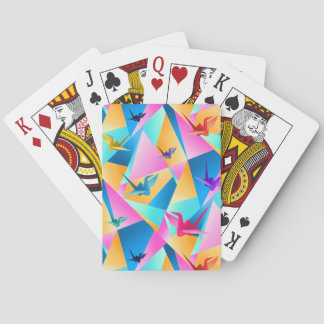 Origami Kaleidoskop Spielkarten