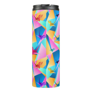 Origami Kaleidoskop Thermosbecher