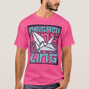 Origami King Paper Crane Faltband Owl Master Origa T-Shirt