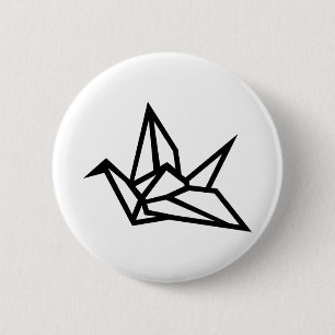 Origami Kran Button