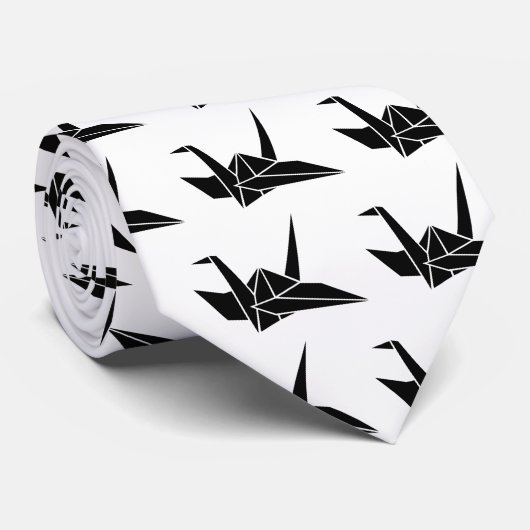 Origami Kran Krawatte (Gerollt)
