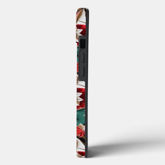 Origami - Kunsthandwerk 11 - iPhone Case (Rückseite / Links)