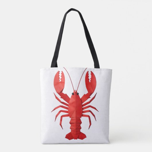 Origami lobster tasche (Rückseite)