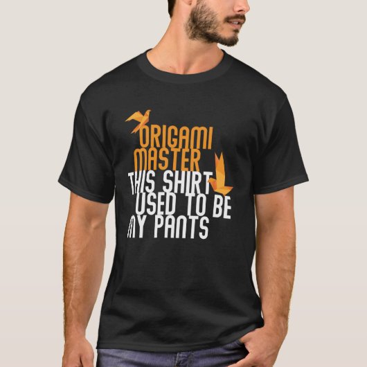 Origami Master Paper Folding Technology T-Shirt (Vorderseite)