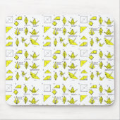 Origami Mausunterlage Mousepad (Vorne)