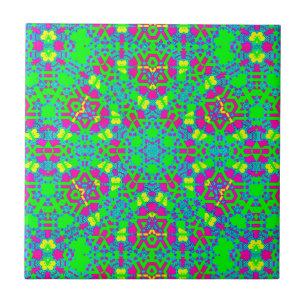 Origami Mauve Green Multi Fliese