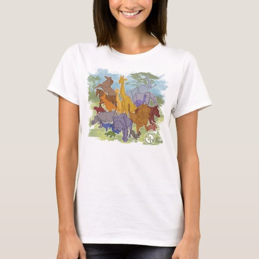 Origami Menagerie T-Shirt (Vorderseite)