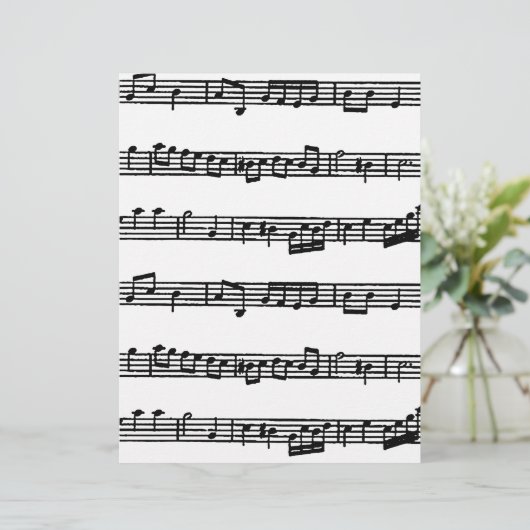 Origami-Musikstück (Stehend Vorderseite)