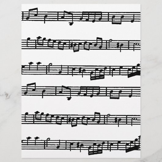 Origami-Musikstück (Rückseite)