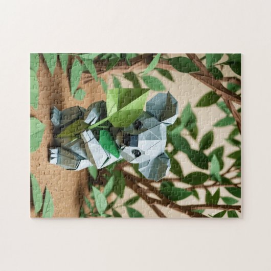 Origami Niedlich Koala Puzzle (Horizontal)