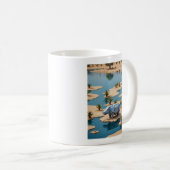 Origami Nilpferd Kaffeetasse (VorderseiteRechts)