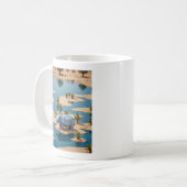Origami Nilpferd Kaffeetasse (Vorderseite Links)