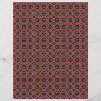 Origami Paper Black Red Customizable Hobby Art Flyer
