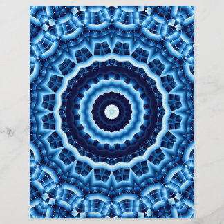 Origami Paper-Blues Anpassbare Hobby-Kunst Flyer