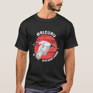 Origami Paper Crane Flying Bird Orizuru ist mein S T-Shirt