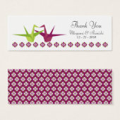 Origami Paper Crane Wedding (Vorne & Hinten)
