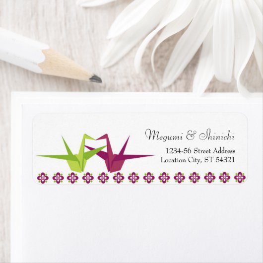 Origami Paper Crane Wedding (Insitu)