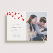 Origami Paper Cranes Wedding Save The Date