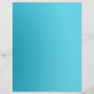 Origami Paper Cyan Black Customizable Hobby Art Flyer