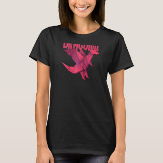 Origami Paper Dragon - Origami Polygon Japanisch f T-Shirt