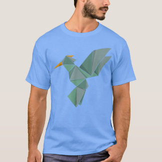 Origami Paper Japan Culture Bird T-Shirt