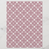 Origami Paper Mauve White Customizable Hobby Art Flyer (Vorne)