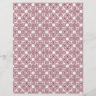 Origami Paper Mauve White Customizable Hobby Art Flyer