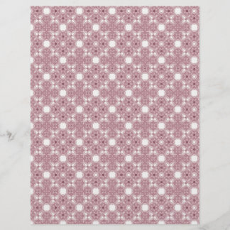 Origami Paper Mauve White Customizable Hobby Art Flyer
