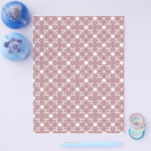 Origami Paper Mauve White Customizable Hobby Art Flyer (Einzeln)