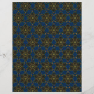 Origami Paper Navy Blue Customizable Hobby Art Flyer