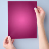 Origami Paper Pink Black Customizable Hobby Art Flyer (Hand)