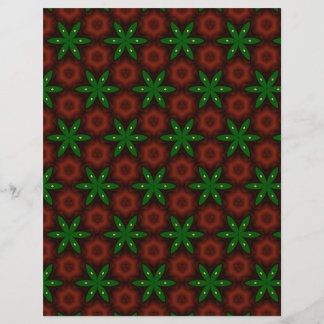 Origami Paper Red Green Customizable Hobby Art Flyer