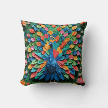 Origami-Pfau