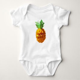 Origami Pineaple Baby Bodysuit Baby Strampler