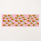 Origami Pineapples Yoga Mat Yogamatte (Vorderseite (Horizontal))