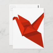 Origami Postkarte (Vorne/Hinten)