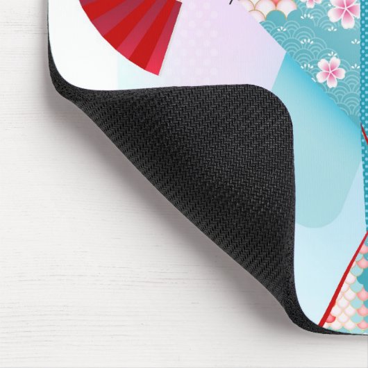 Origami Puppen-Mausunterlage Mousepad (Ecke)