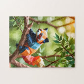 Origami Roter Panda Puzzle (Horizontal)