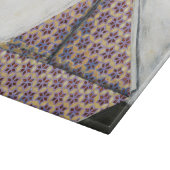 Origami Sailboat auf dem Star Design Paper Schneidebrett (Ecke)