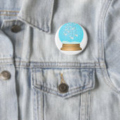 Origami-Schwan-Schneekugelknopf Button (Beispiel)