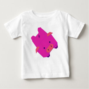 Origami-Schweine-T - Shirt