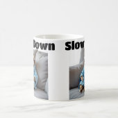 Origami Sloth "Slow Down" Kaffeetasse (Mittel)