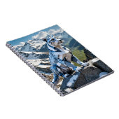 Origami Snow Leapord Zurück zur Schule Notizblock (Rechte Seite)