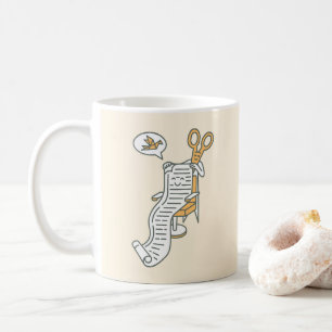 Origami-Stil, bitte Kaffeetasse