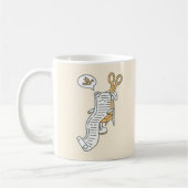 Origami-Stil, bitte Kaffeetasse (Links)