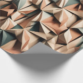 Origami-Stil Geschenkpapier (Ecke)