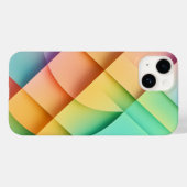 Origami Style Trendy Lifestyle iPhone Case (Rückseite (Horizontal))