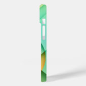 Origami Style Trendy Lifestyle iPhone Case (Rückseite / Links)